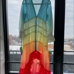 Ombré Tiered Dress